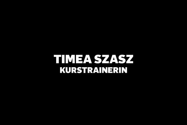 Timea Szasz - Kurstrainerin